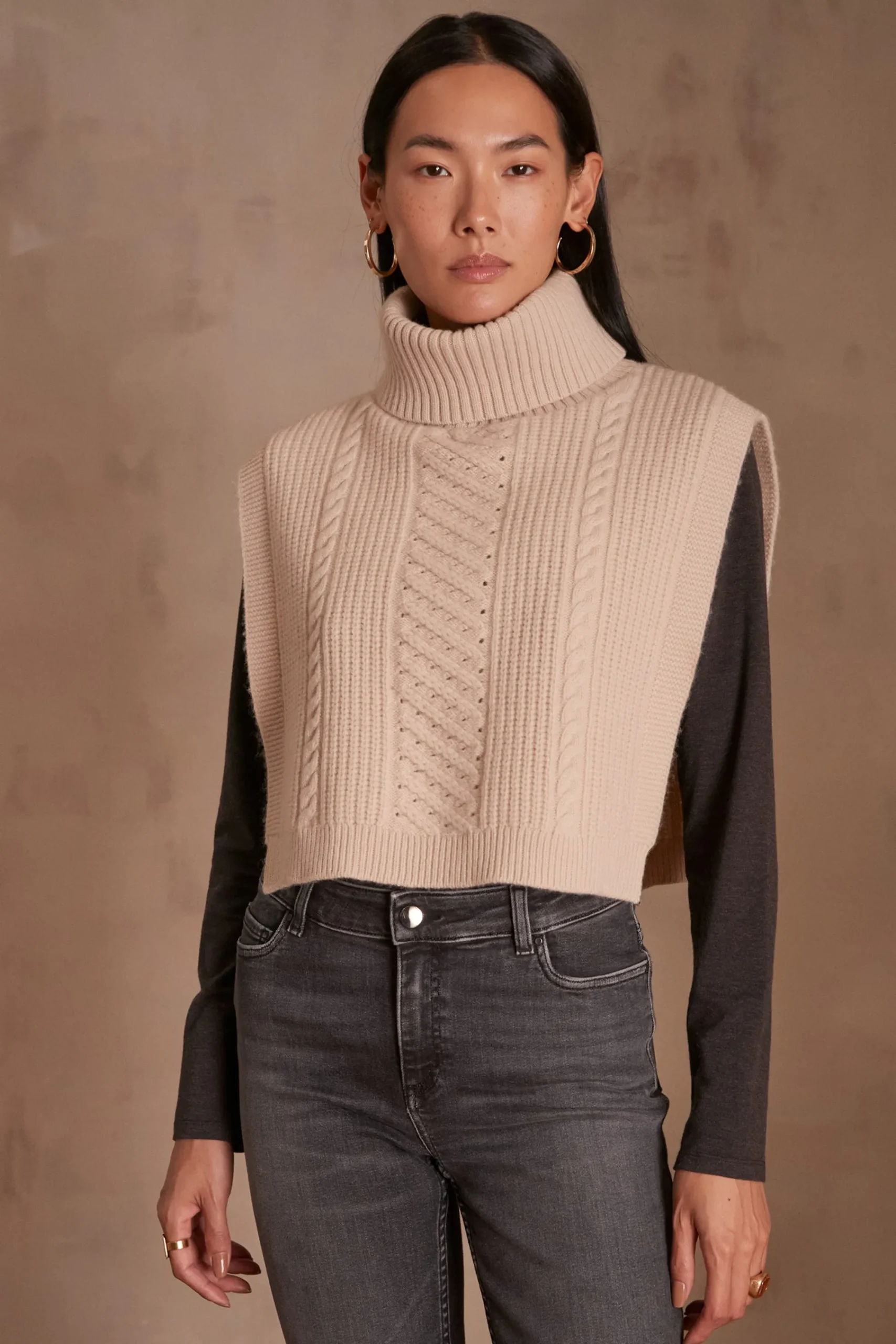 Maison 123 Echarpes|Cols Et Plastrons>Plastron LIAME NATUREL