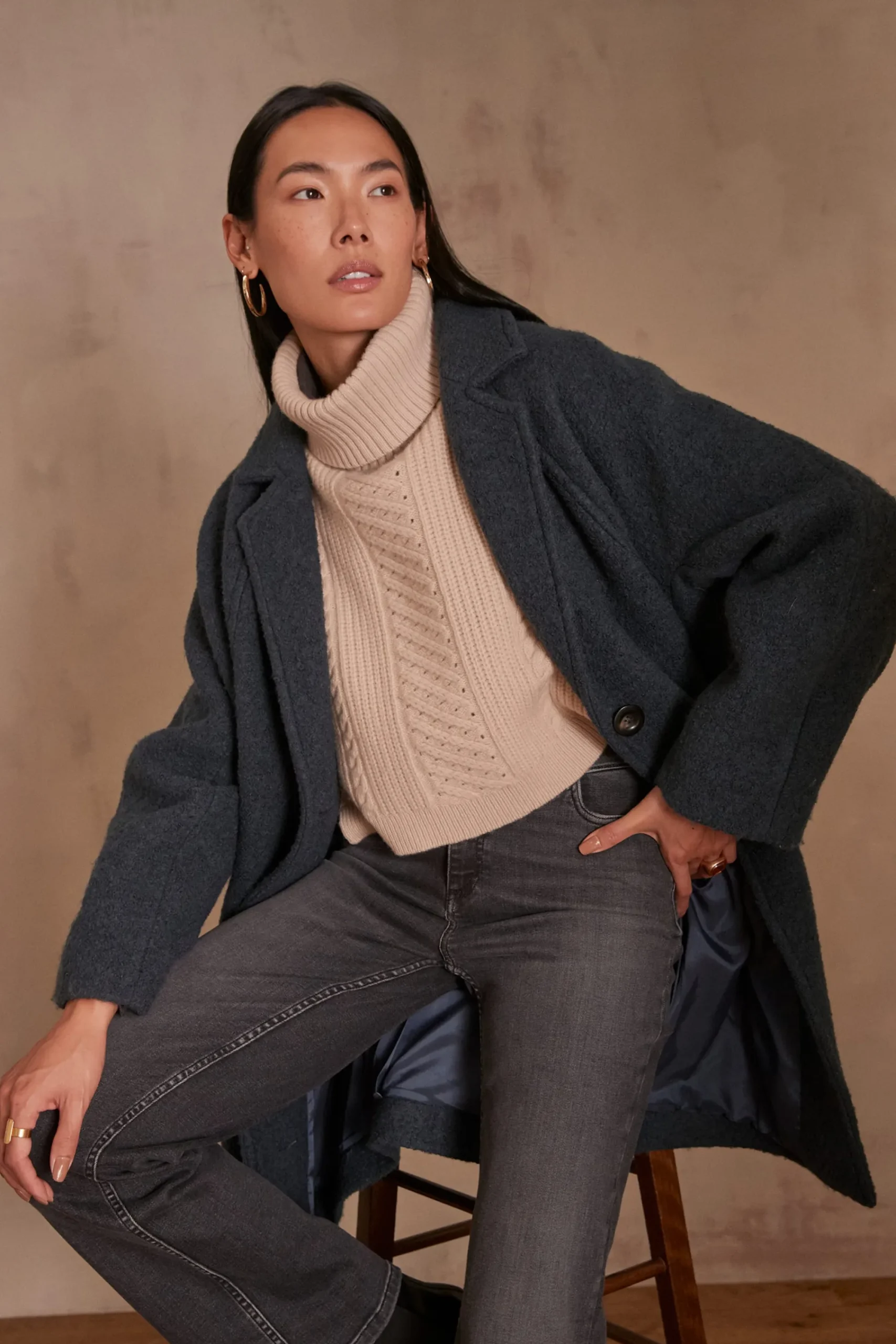 Maison 123 Echarpes|Cols Et Plastrons>Plastron LIAME NATUREL