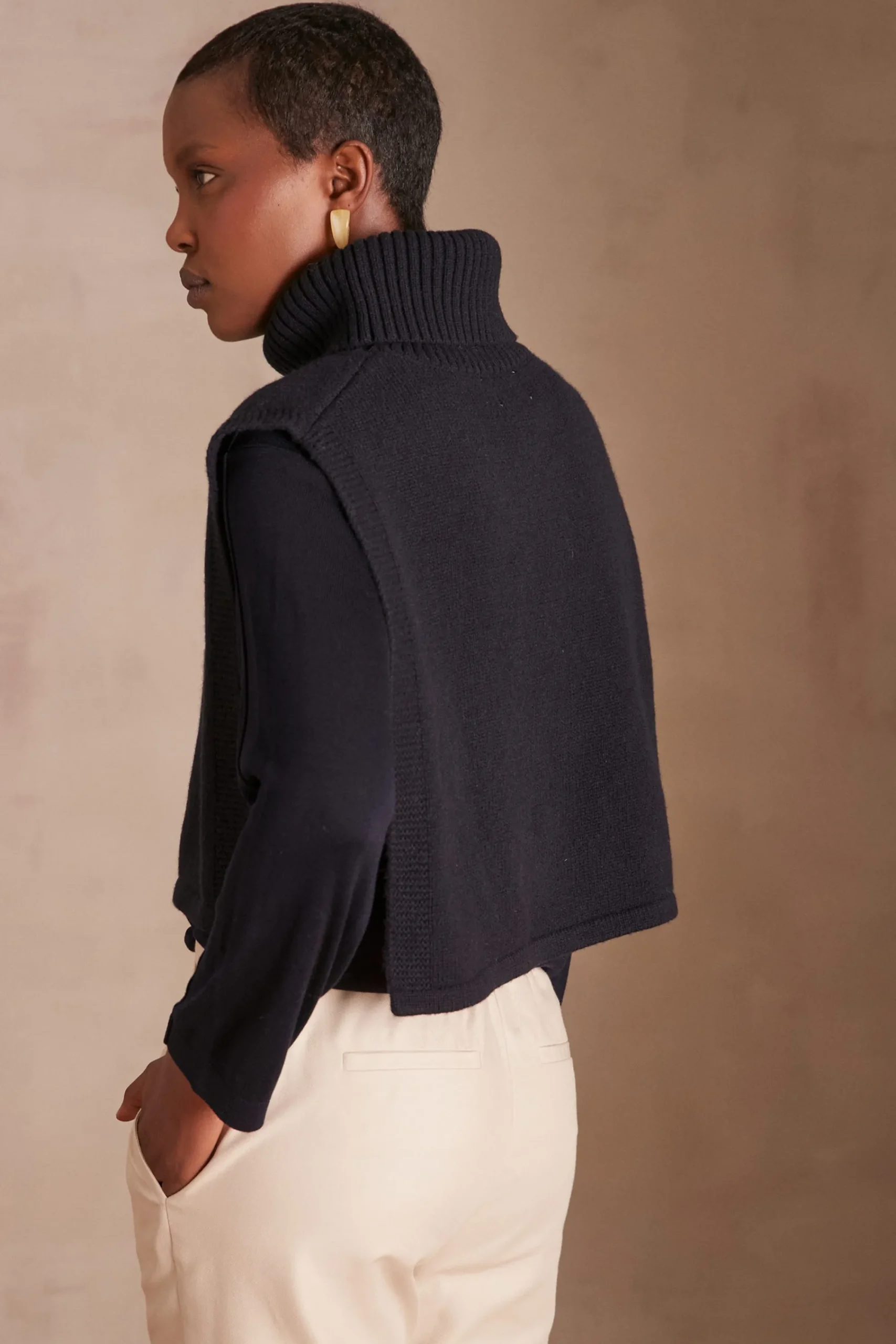 Maison 123 Echarpes|Cols Et Plastrons>Plastron LOLA MARINE