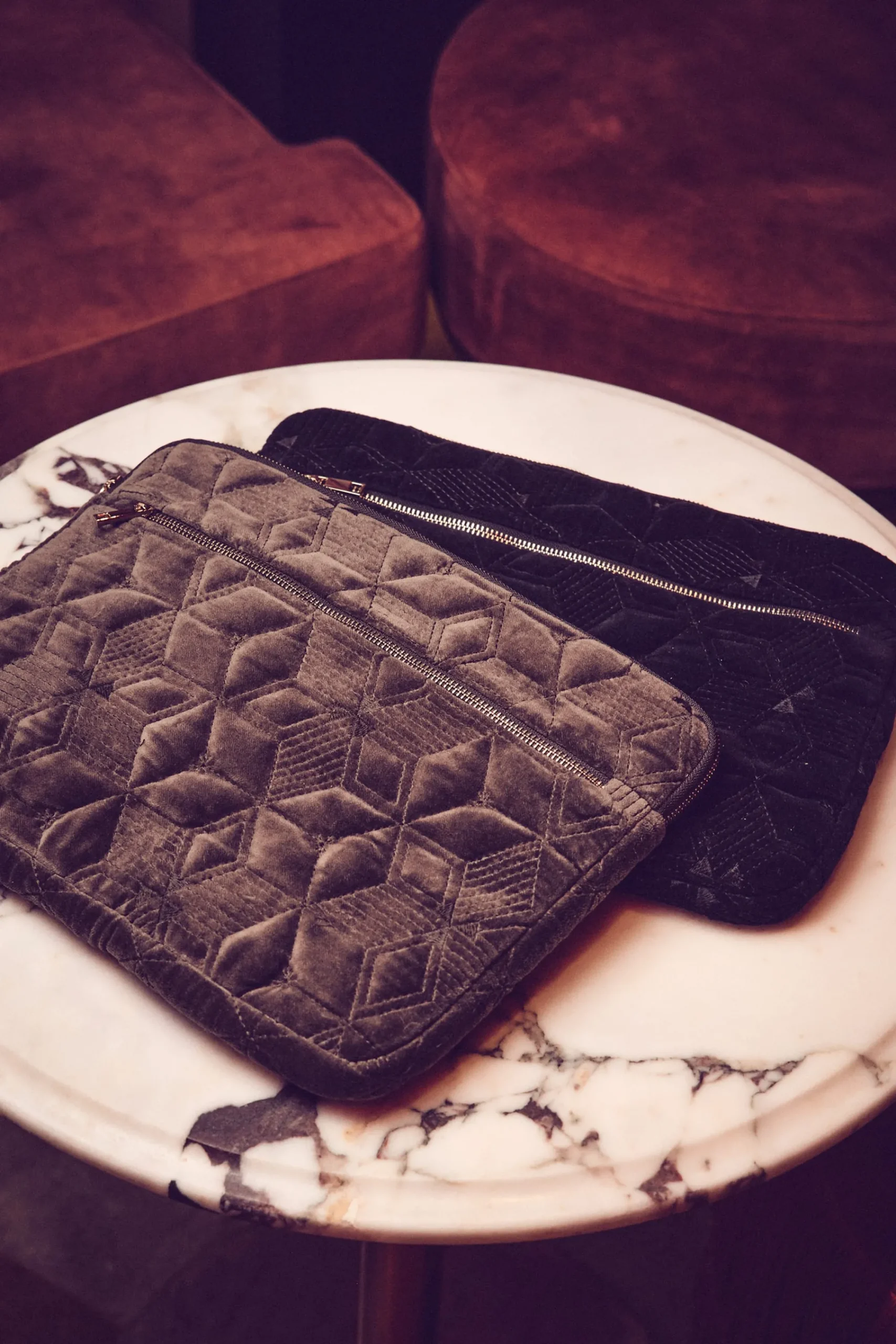 Maison 123 Les Pochettes|Trousses Et Pochettes>Pochette d'ordinateur GARETH NOIR