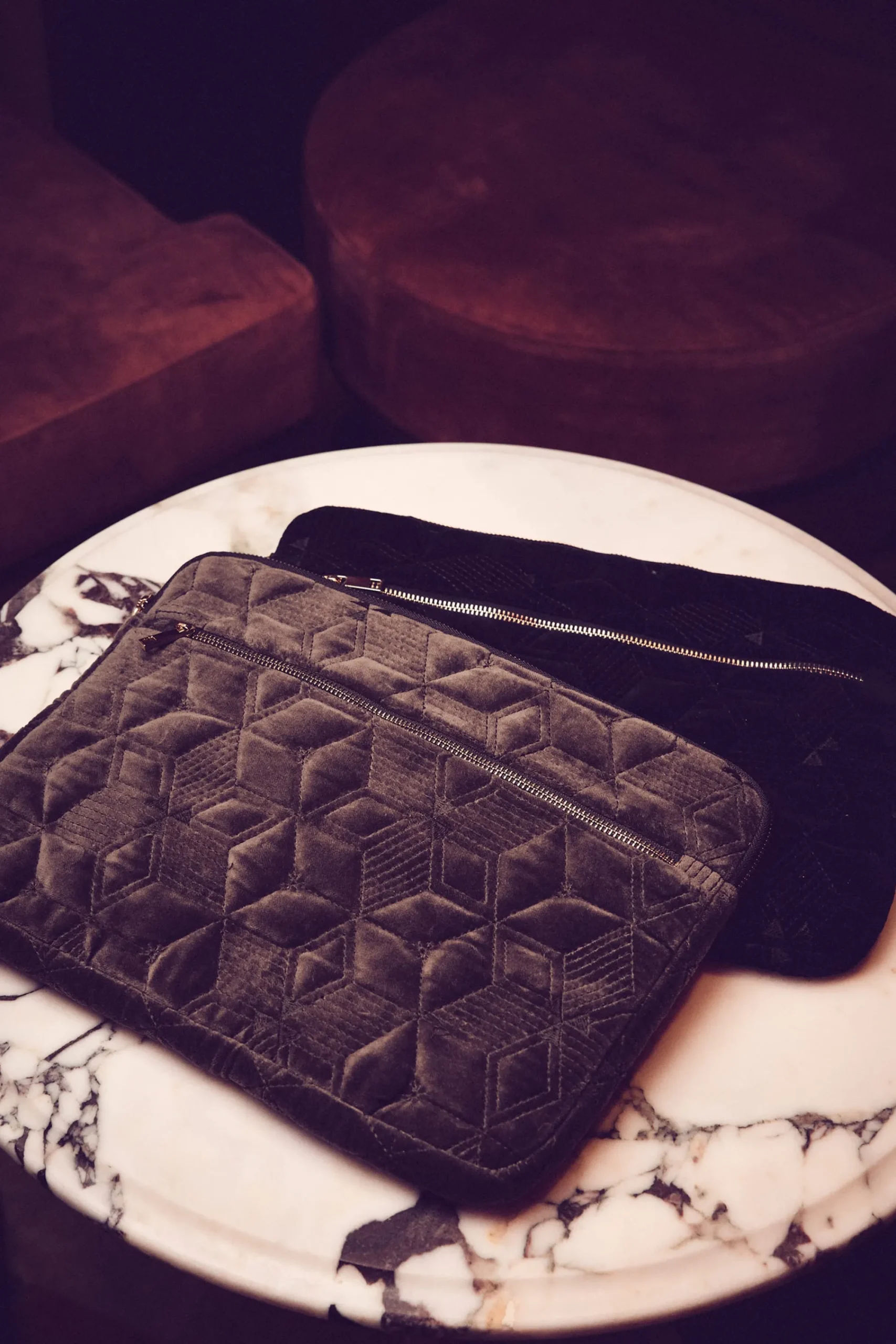 Maison 123 Les Pochettes|Trousses Et Pochettes>Pochette d'ordinateur GARETH KAKI