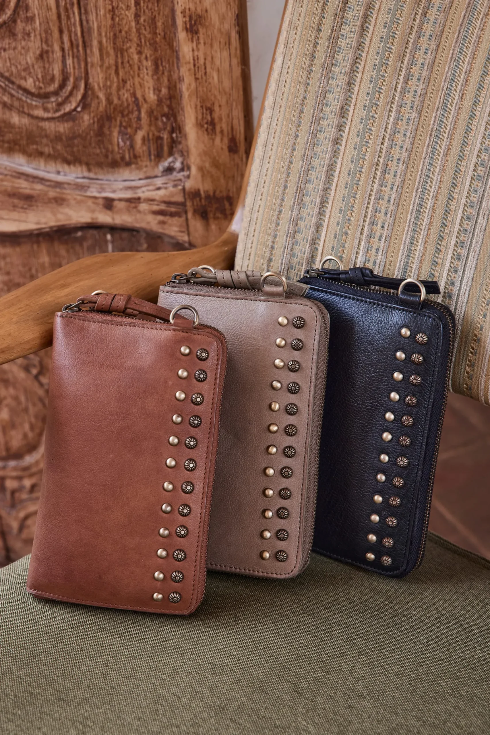 Maison 123 Les Pochettes>Portefeuille GASPARD TELEPHONE NOIR