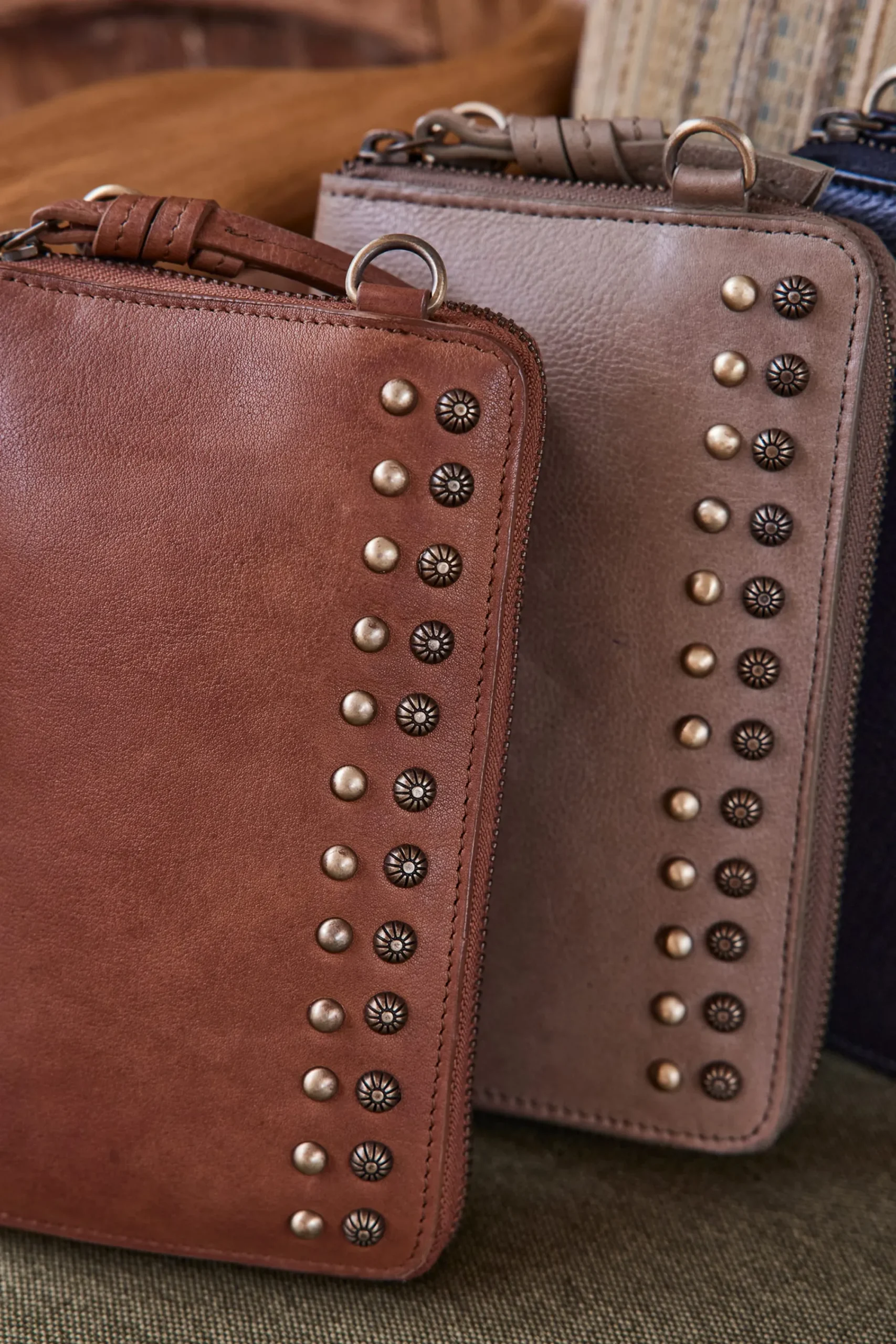 Maison 123 Les Pochettes>Portefeuille GASPARD TELEPHONE CAMEL CLAIR