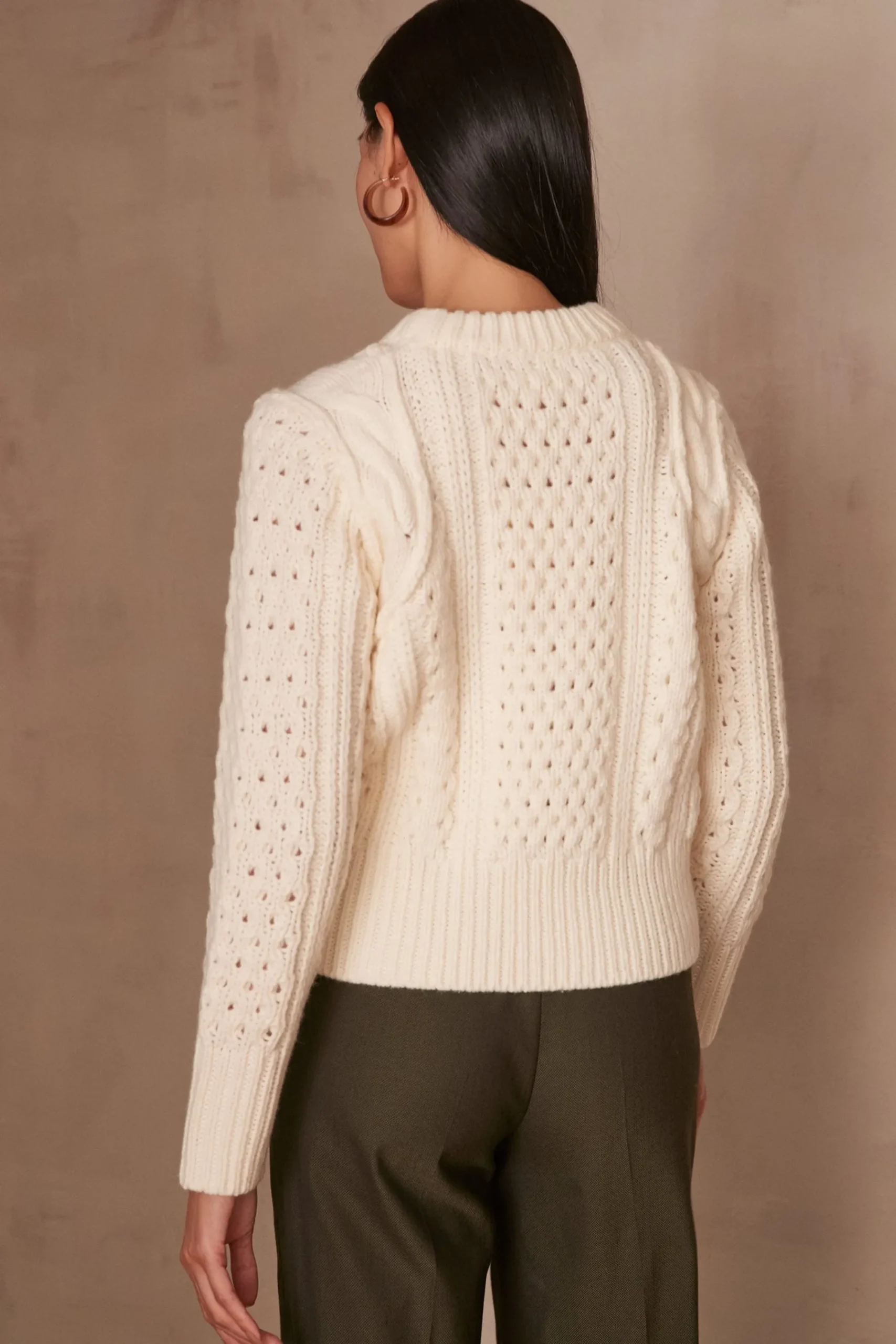 Maison 123 Pulls Col Rond>Pull CHANDLER BIS AMANDE