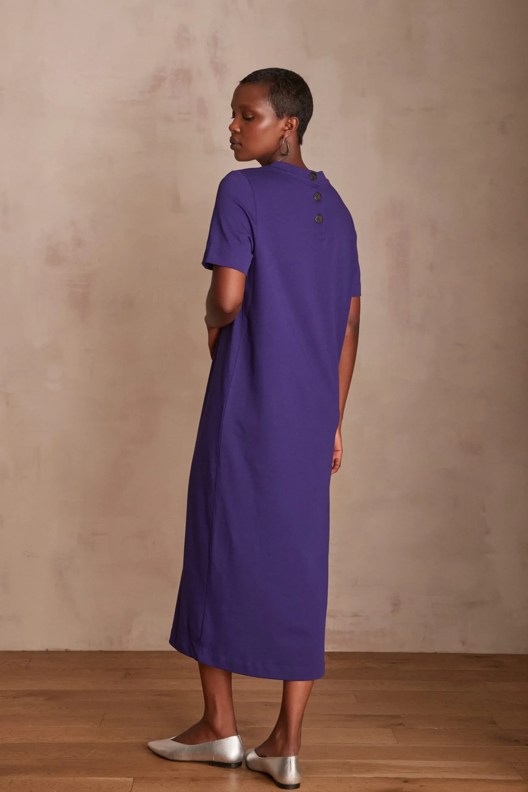 Maison 123 Robes En Maille|Robes Longues>Robe AXEL VIOLET