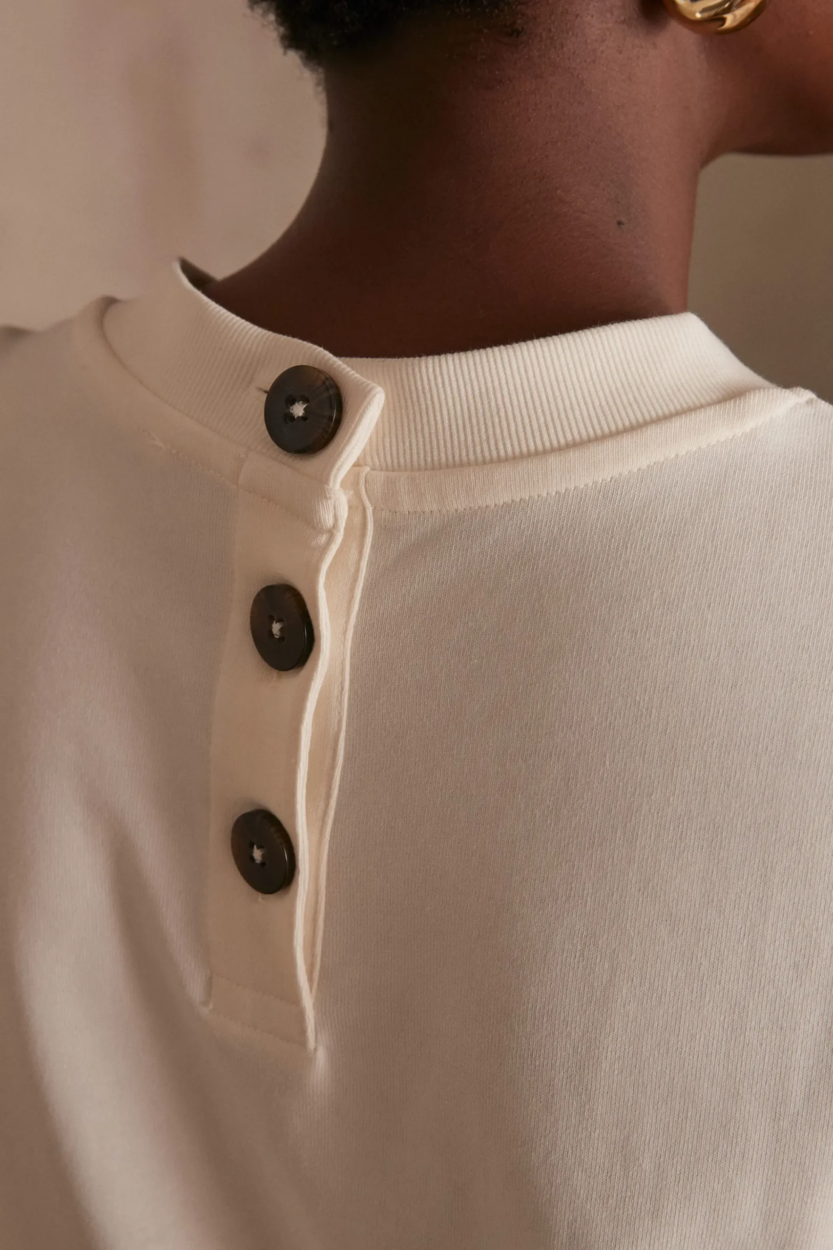 Maison 123 Robes En Maille|Robes Longues>Robe AXEL Produit labellisé We Care mettant en avant l'utilisation de matières plus responsables et la valorisation de la production locale CREME