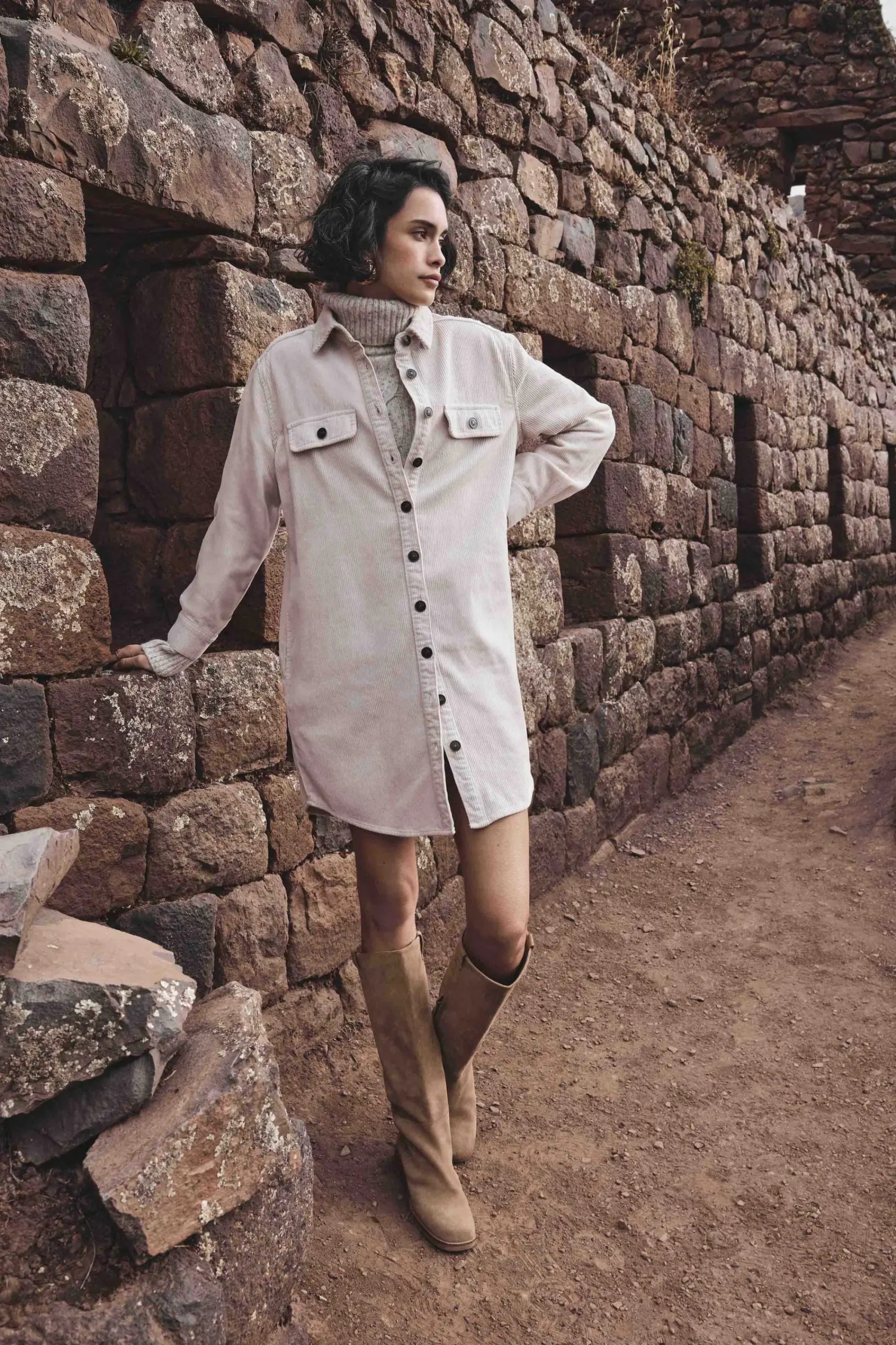 Maison 123 Robes Courtes|Robes Colorées>Robe CENDRA NATUREL