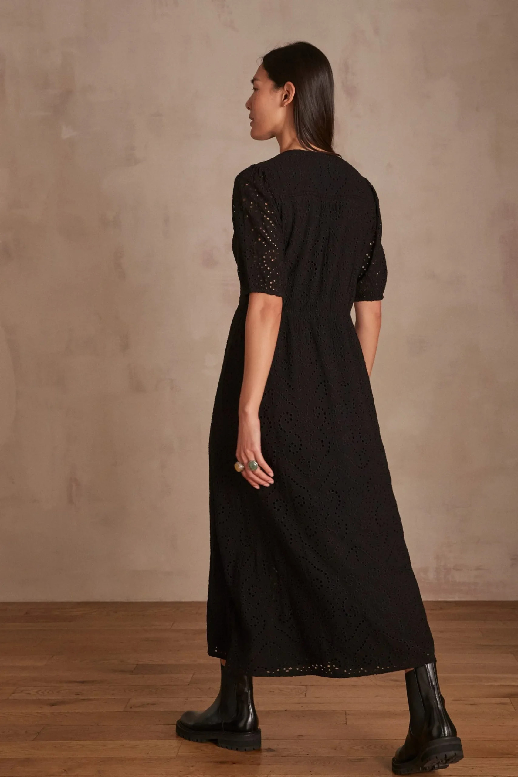 Maison 123 Robes Longues|Robes Noires>Robe Geordina NOIR