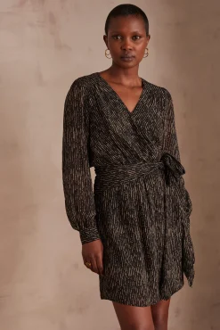 Maison 123 Robes Courtes|Robes Imprimées>Robe LARY NOIR