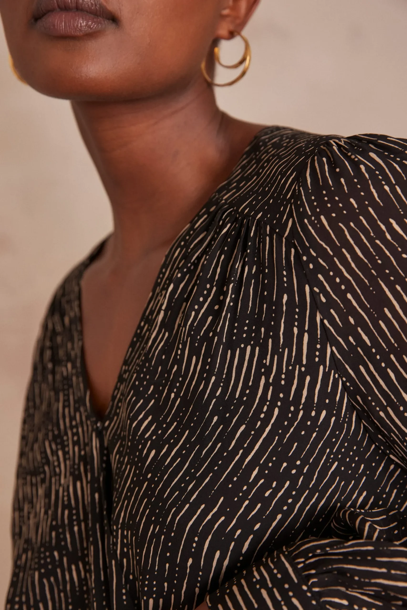 Maison 123 Robes Courtes|Robes Imprimées>Robe LARY NOIR