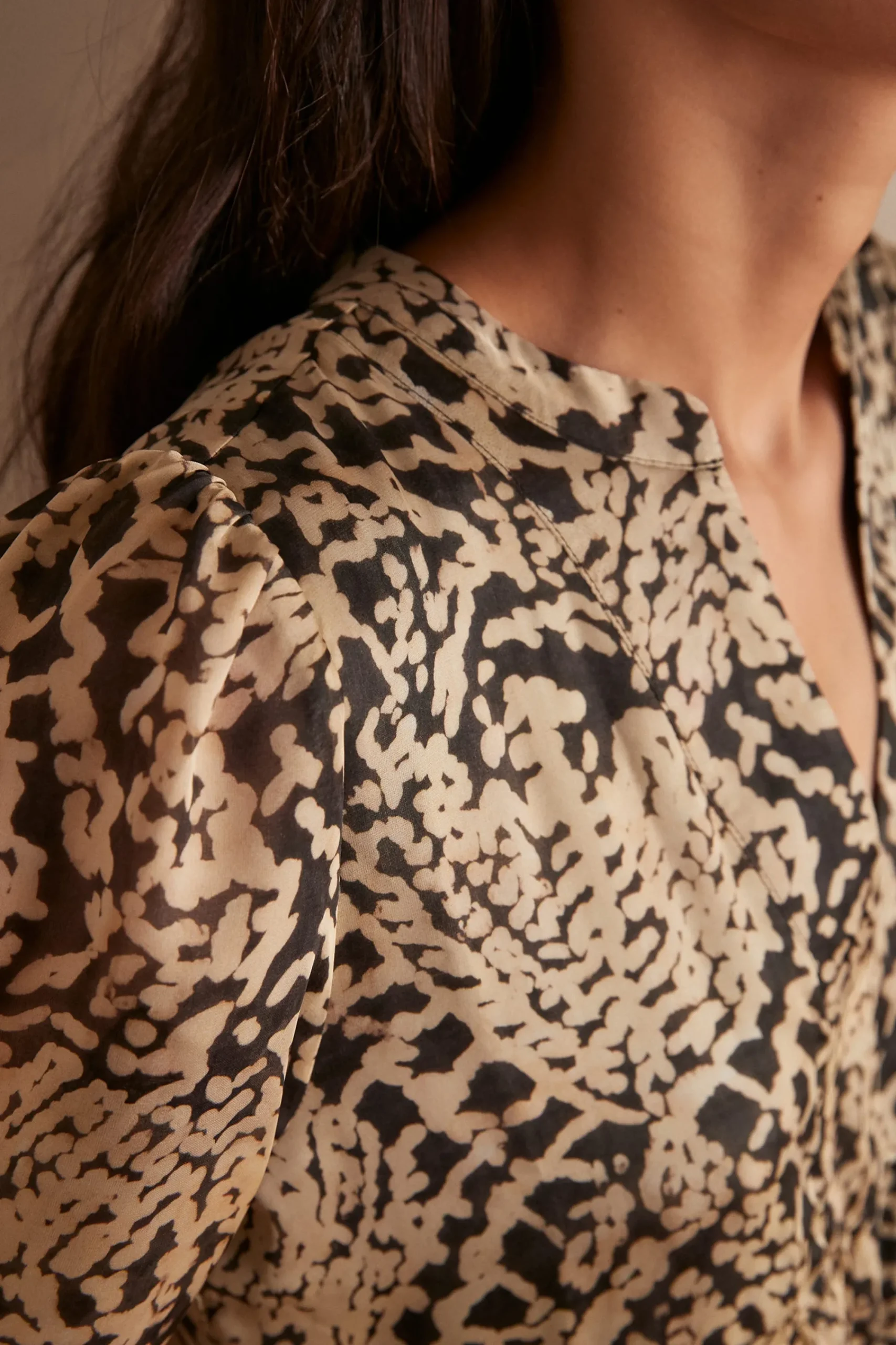 Maison 123 Robes Courtes|Robes Imprimées>Robe LILANA CREME
