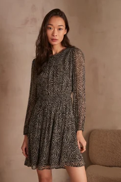 Maison 123 Robes Courtes|Robes Imprimées>Robe LORYS NOIR