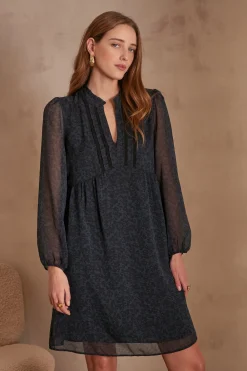 Maison 123 Robes Courtes|Robes Imprimées>Robe LYNE ENCRE