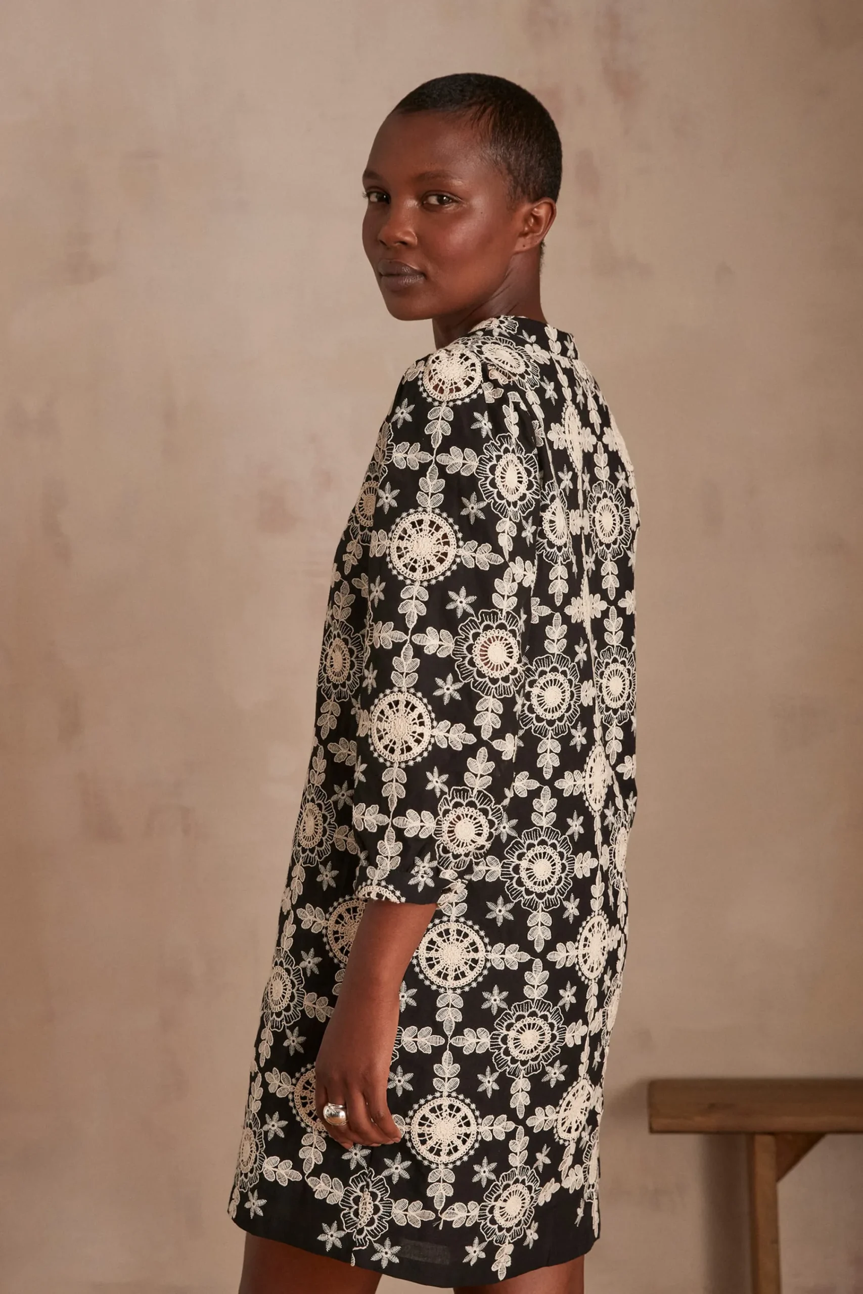 Maison 123 Robes Courtes|Robes Noires>Robe MARGARET NOIR