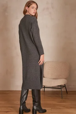 Maison 123 Robes En Maille|Robes Longues><noscript><img width=