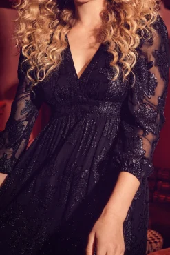 Maison 123 Robes Longues|Robes Noires>Robe MARJOLAINE NOIR