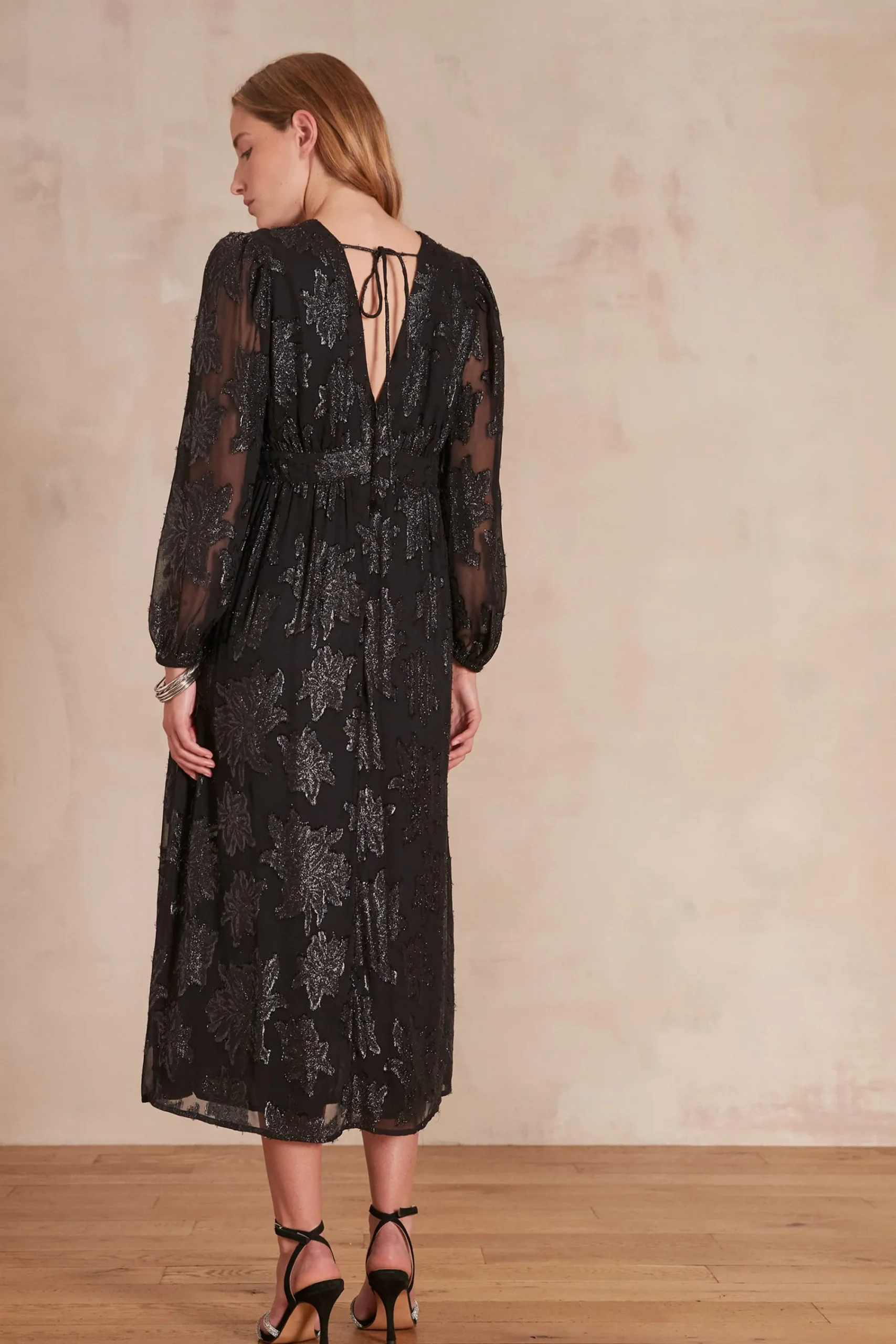 Maison 123 Robes Longues|Robes Noires>Robe MARJOLAINE NOIR