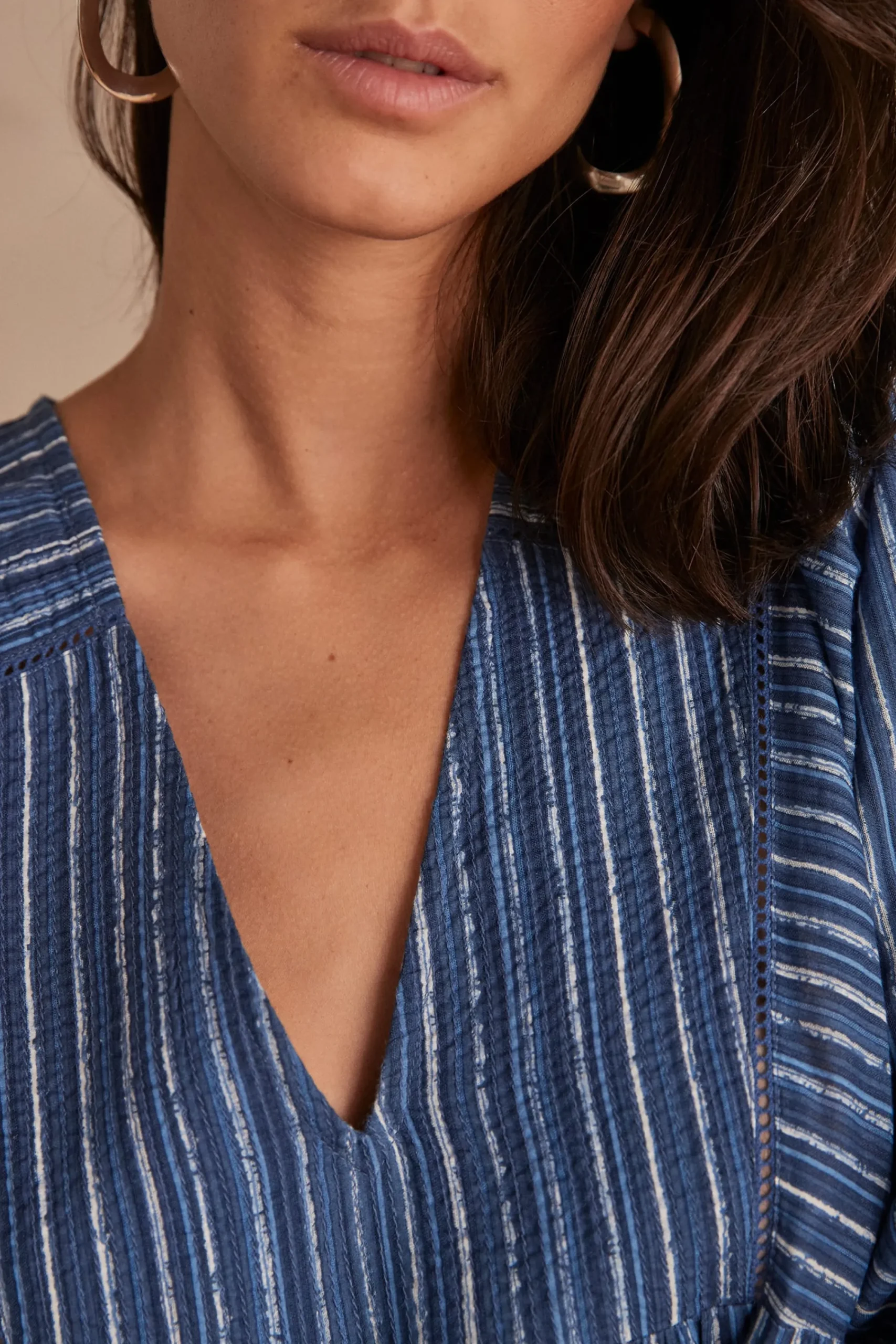 Maison 123 Robes Longues|Robes Imprimées>ROBE MARTE BLEU ROI