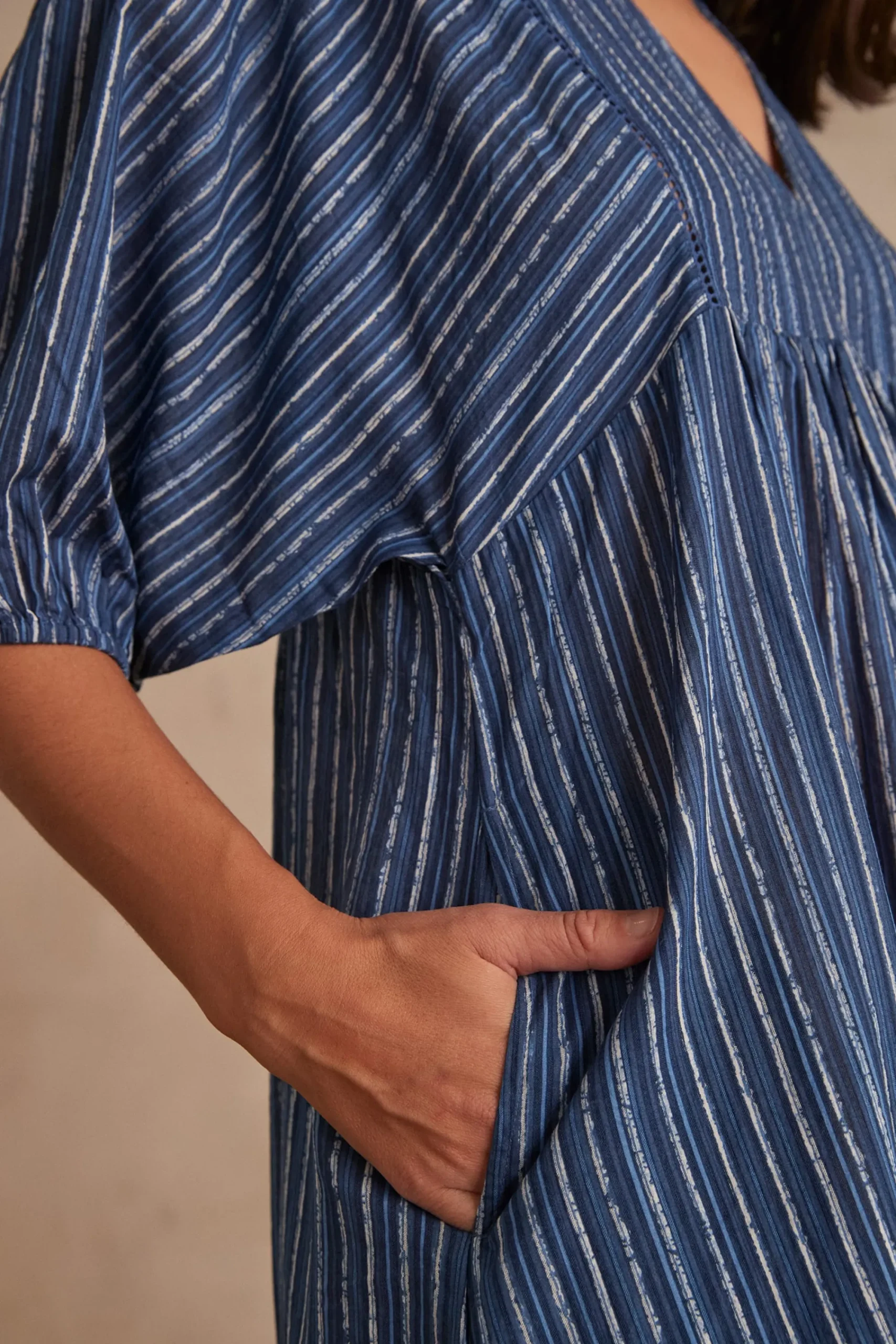 Maison 123 Robes Longues|Robes Imprimées>ROBE MARTE BLEU ROI