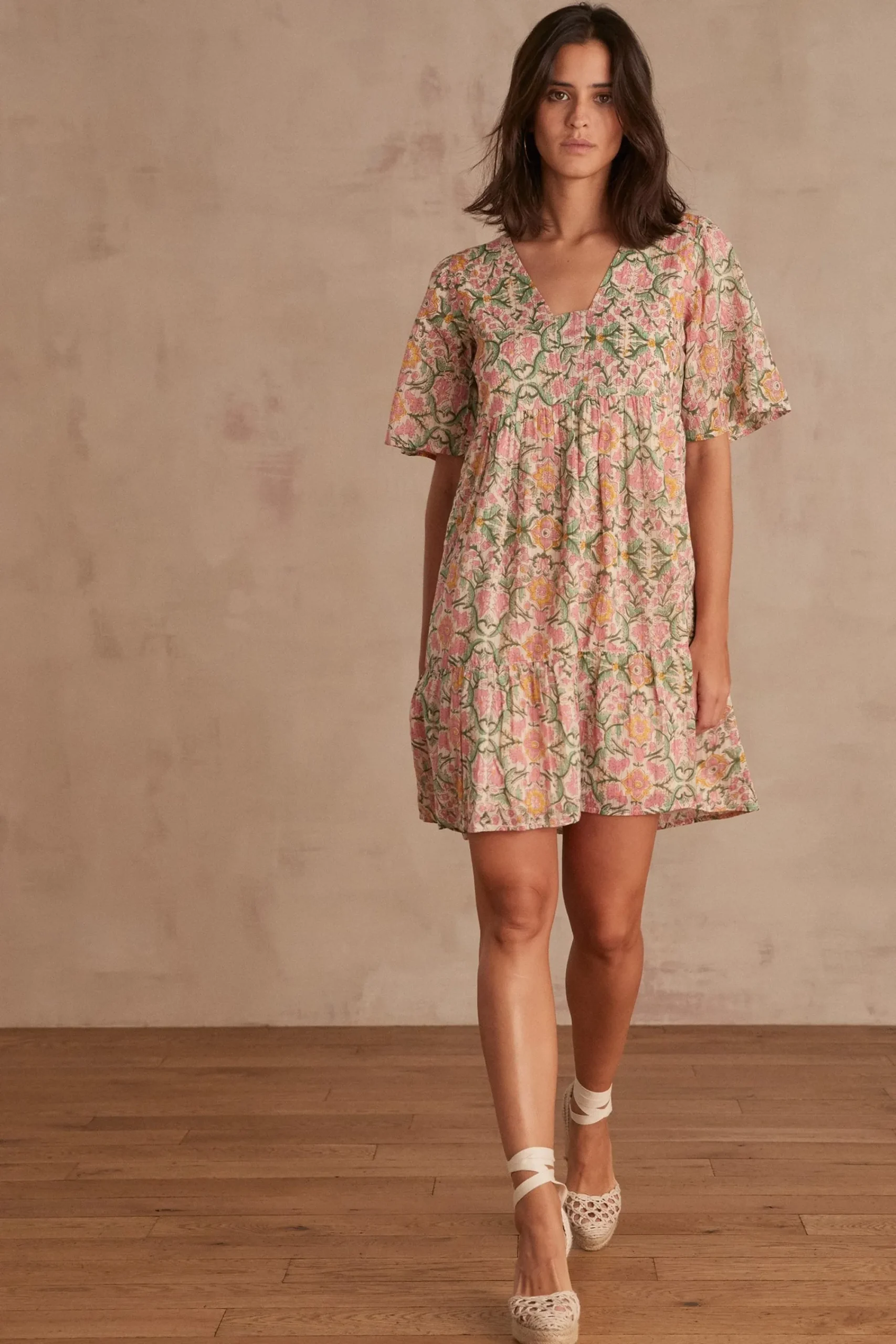 Maison 123 Robes Courtes|Robes Imprimées>ROBE MELIE PRIMEROSE