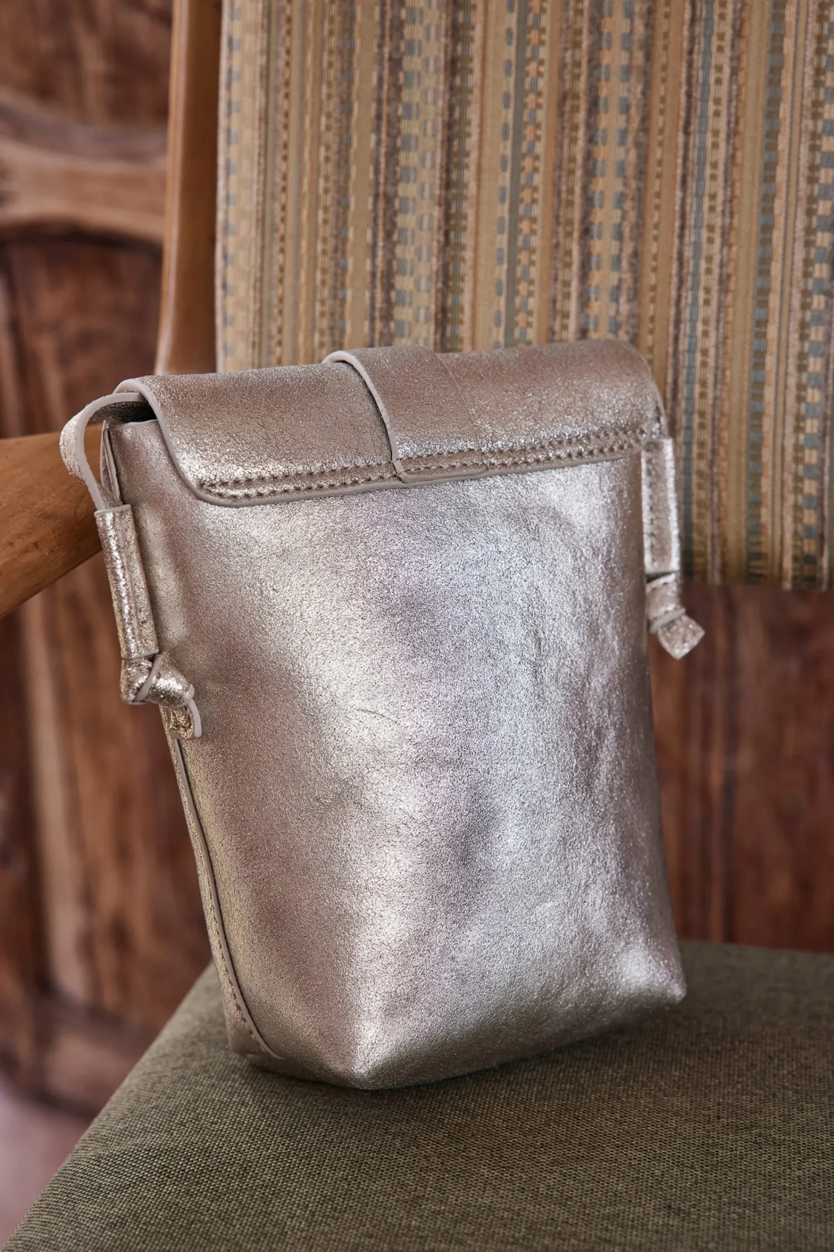 Maison 123 Les Sacs>Sac à bandoulière GABRIEL MINI SILVER
