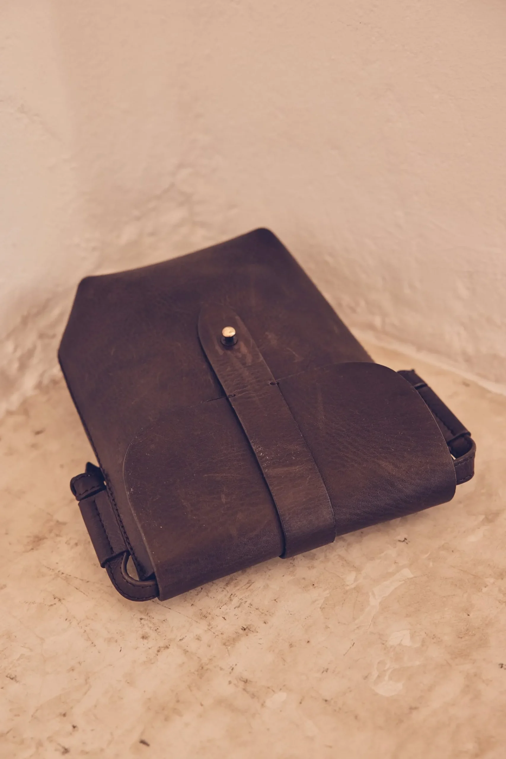 Maison 123 Les Sacs>Sac à bandoulière GABRIEL MINI MARRON FONCE