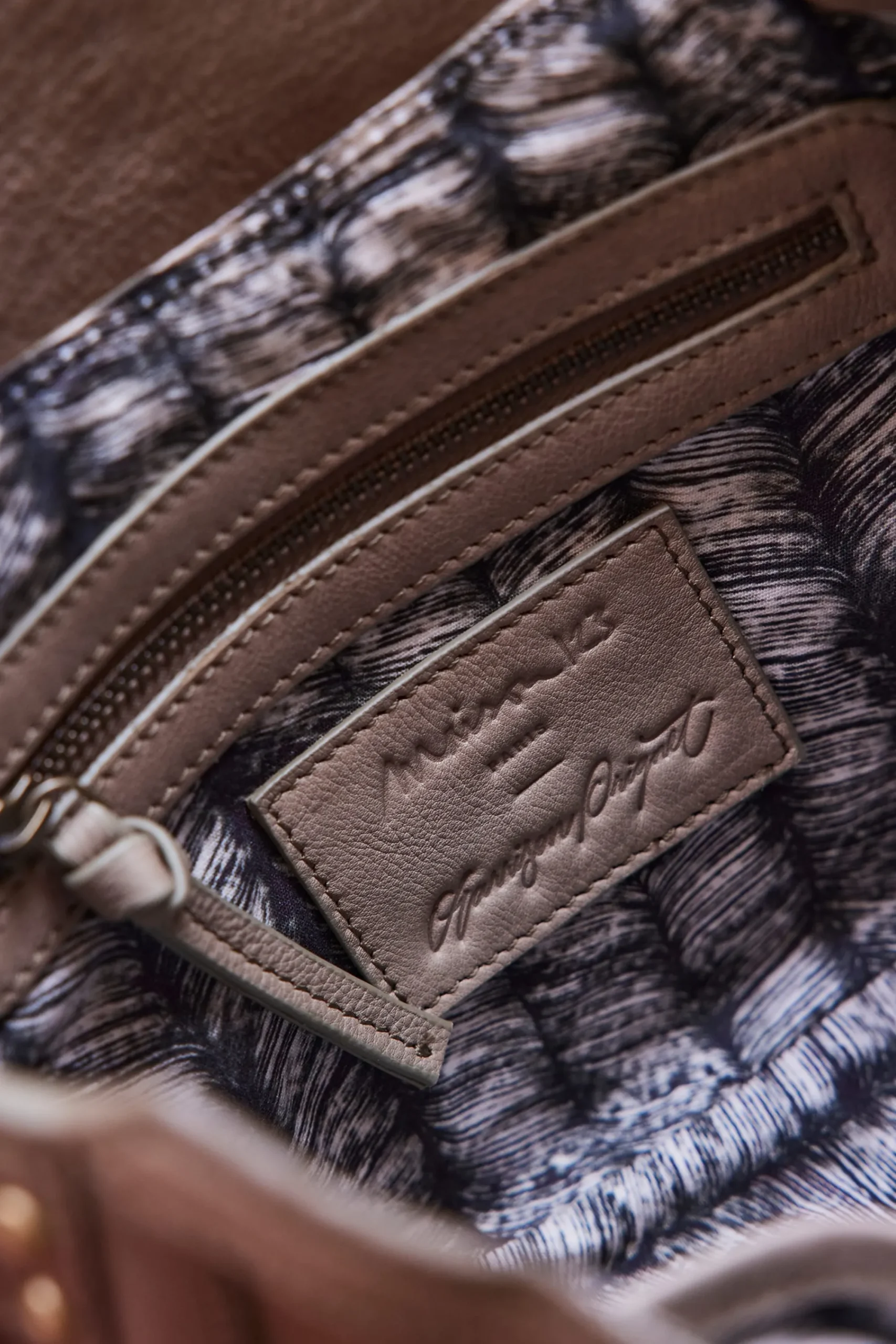 Maison 123 Les Sacs>Sac à bandoulière GASPARD MINI TAUPE FONCE