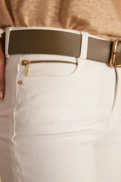 Maison 123 Jeans Blancs><noscript><img width=