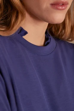 Maison 123 Voir Tout|T-Shirts Col Rond>Sweatshirt ALICIA BLEU ROI
