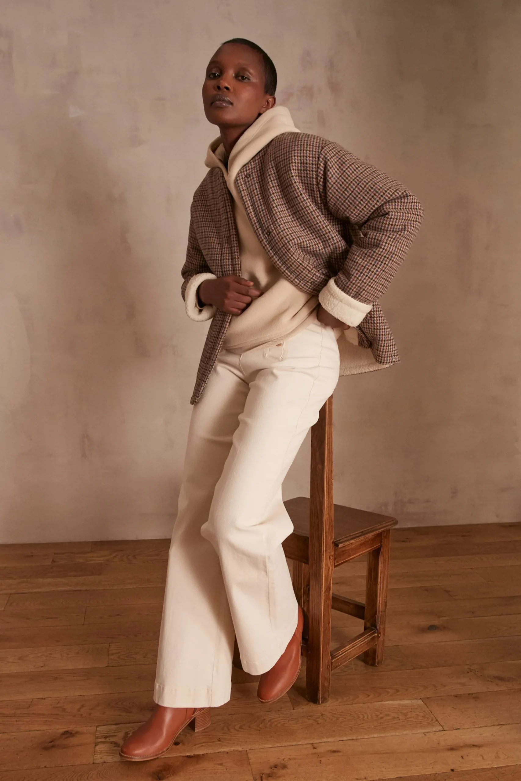 Maison 123 Voir Tout|T-Shirts À Manches Longues>Sweatshirt TENNESSEE NATUREL