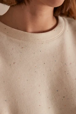 Maison 123 Voir Tout|T-Shirts Col Rond>Sweat-shirt TRISTAN NATUREL