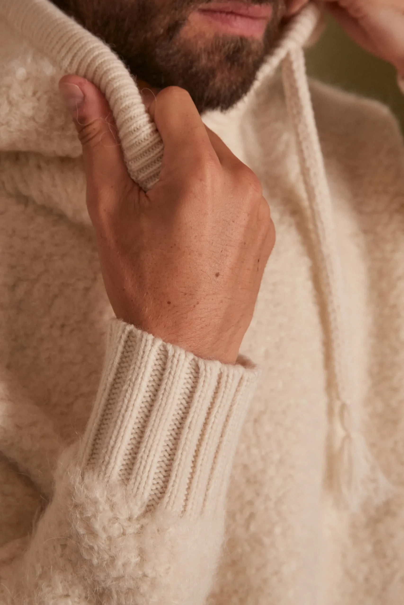 Maison 123 Voir Tout>Sweatshirt unisexe CHARLY CREME