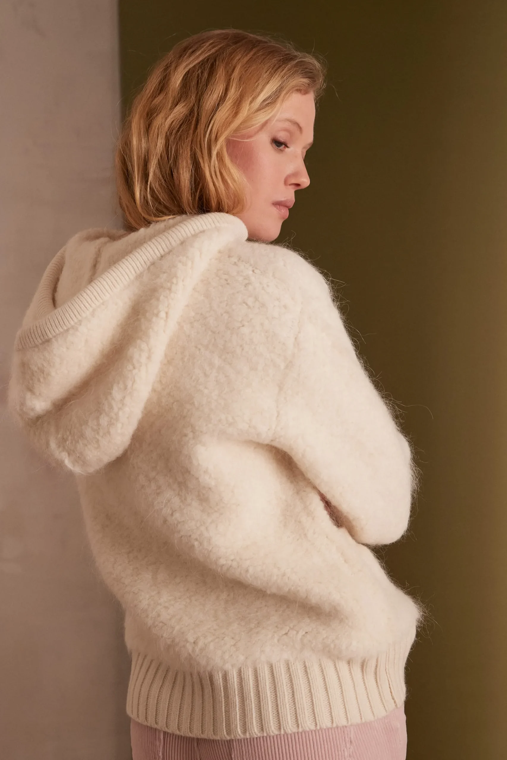 Maison 123 Voir Tout>Sweatshirt unisexe CHARLY CREME