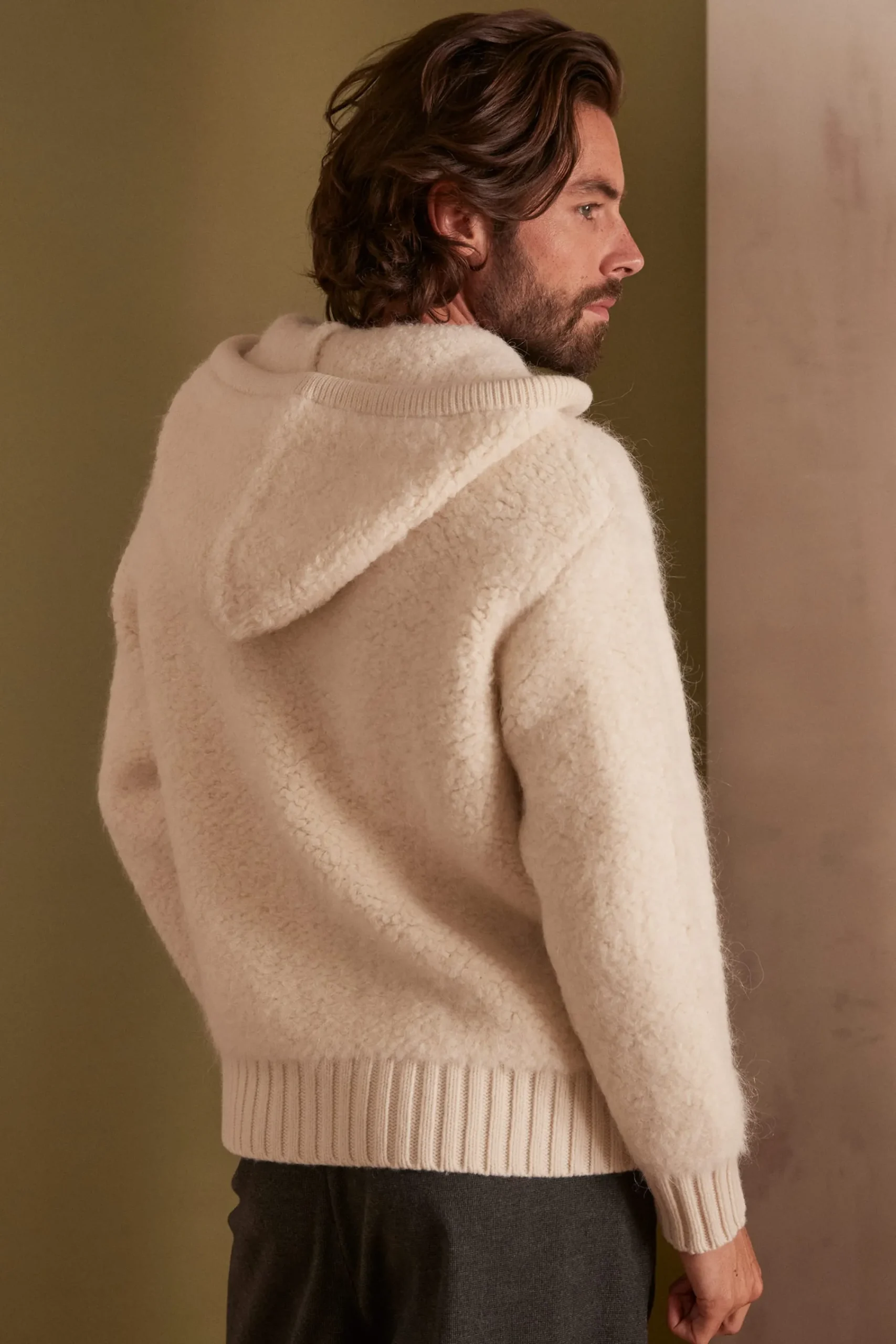Maison 123 Voir Tout>Sweatshirt unisexe CHARLY CREME