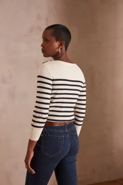 Maison 123 T-Shirts Col Rond|T-Shirts À Manches Longues><noscript><img width=