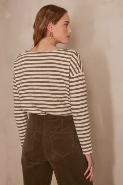 Maison 123 T-Shirts Col Rond|T-Shirts À Manches Longues><noscript><img width=