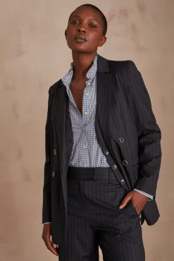 Maison 123 Blazers|Tailleurs>Veste de tailleur FLORINE MARINE
