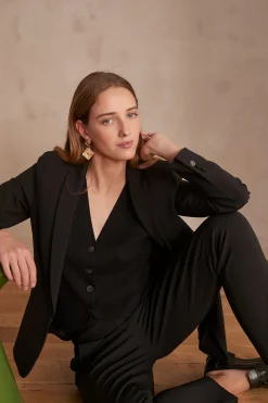 Maison 123 Blazers|Vestes Noires><noscript><img width=