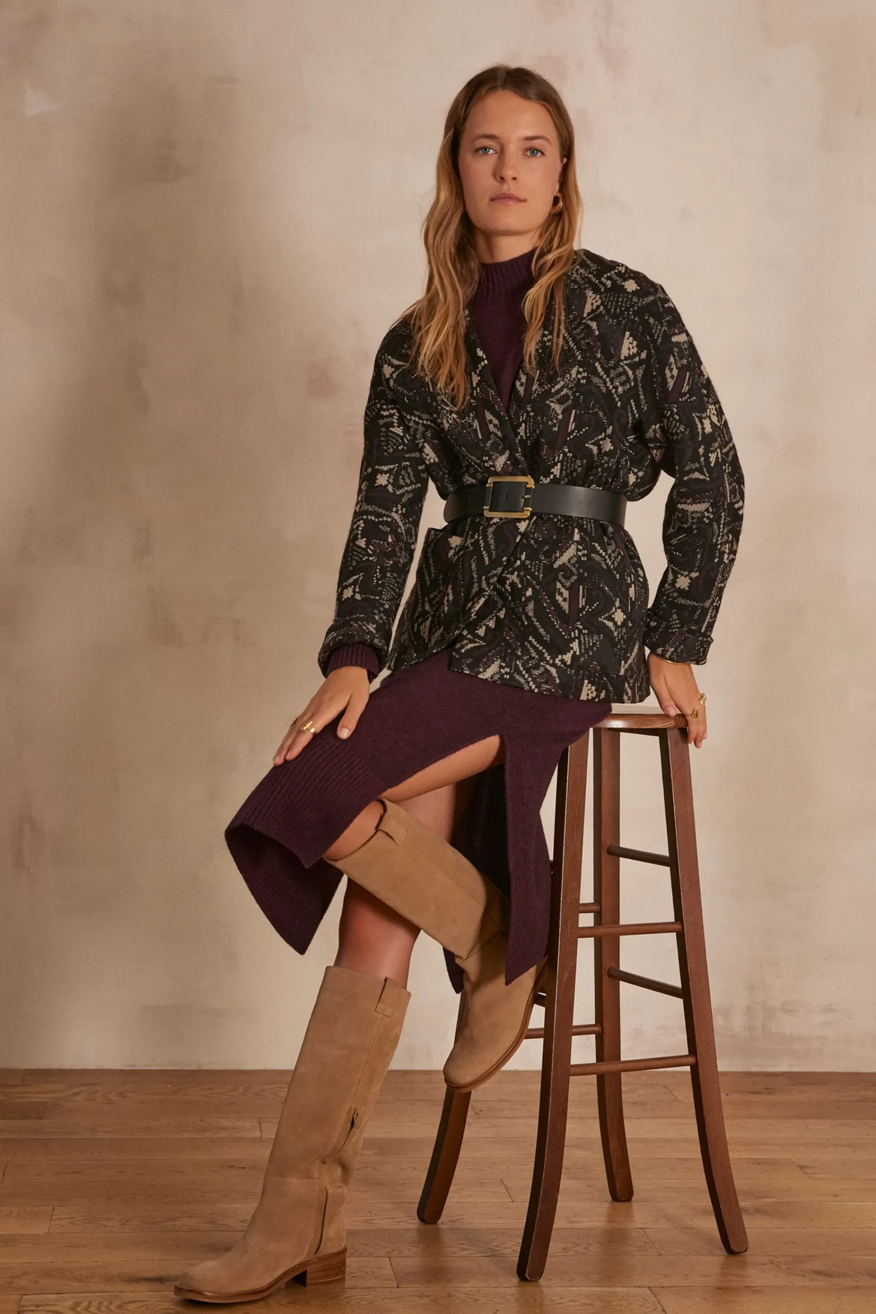 Maison 123 Vestes Noires>Veste MARILYN NOIR