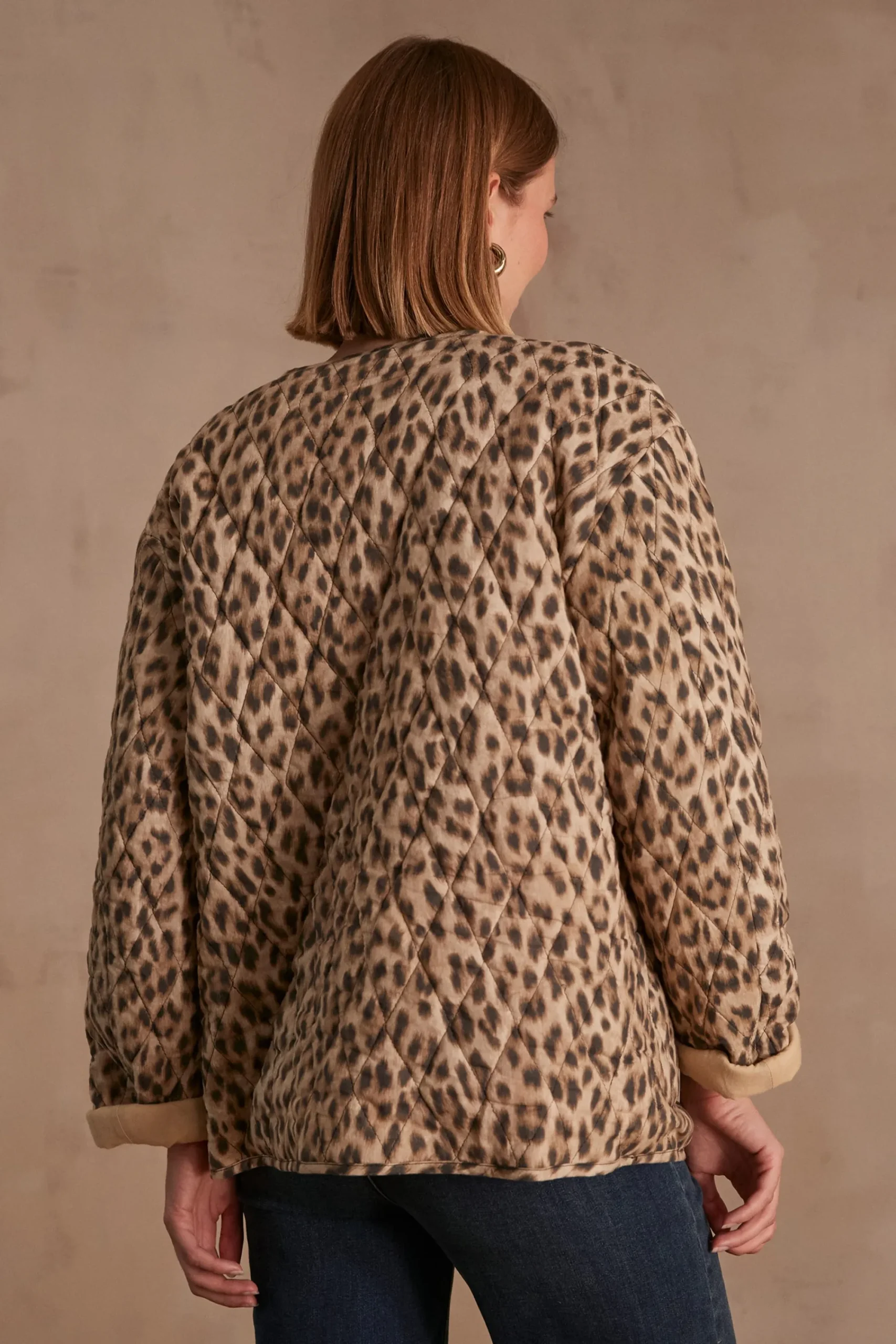 Maison 123 Vestes Matelassées>Veste matelassée NADJA BEIGE