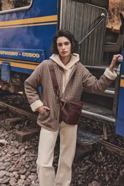 Maison 123 Vestes Matelassées>Veste NADJA CANNELLE