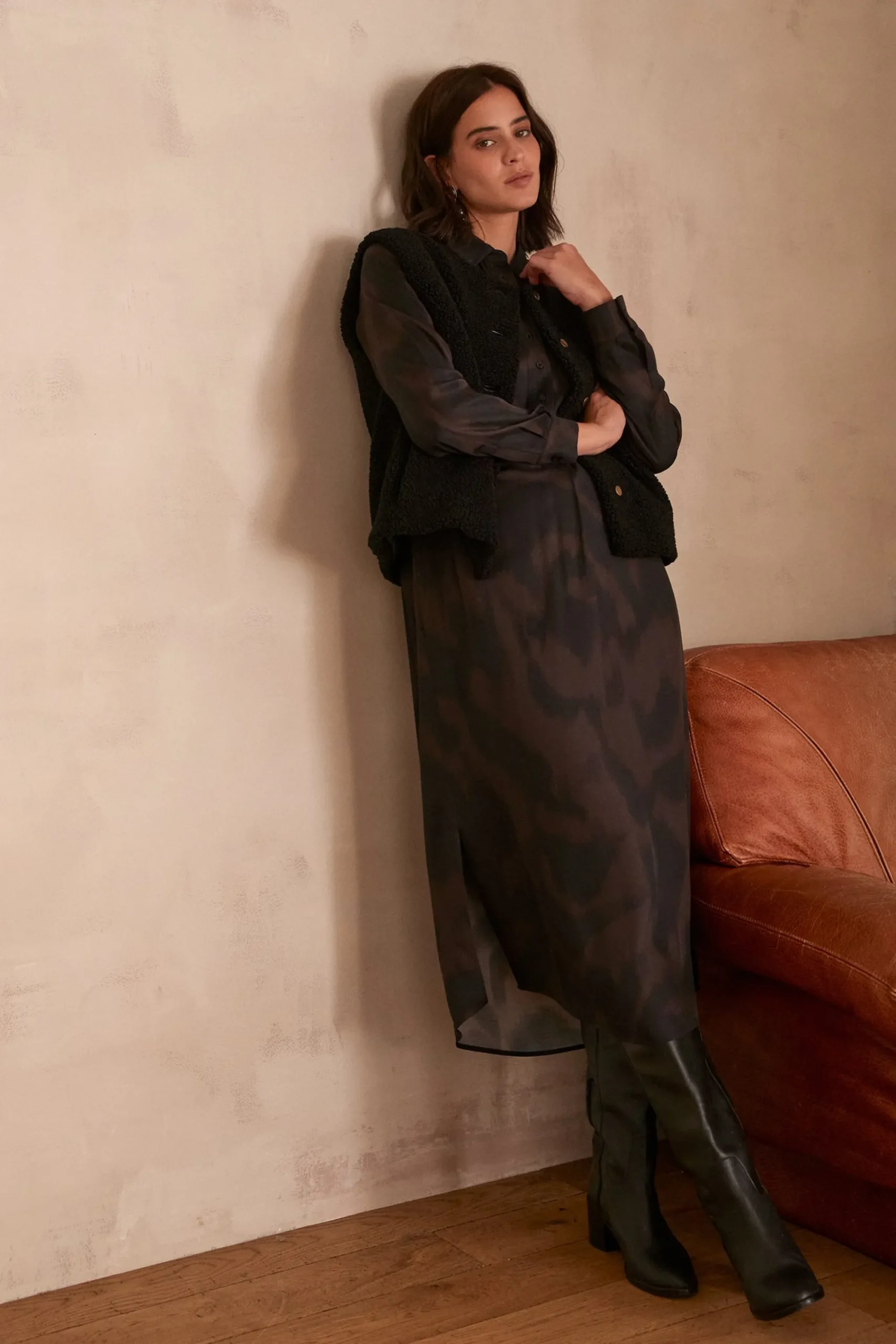Maison 123 Gilets Sans Manches|Vestes Sans Manches>Veste sans manches BROOKLYN NOIR