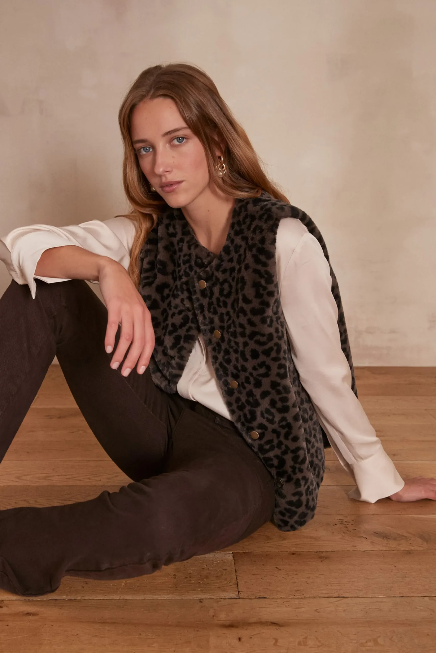 Maison 123 Vestes Sans Manches|Vestes Noires>Veste sans manches BROOKLYN NOIR