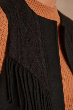 Maison 123 Vestes Sans Manches|Vestes Noires><noscript><img width=