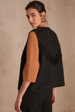 Maison 123 Vestes Sans Manches|Vestes Noires><noscript><img width=
